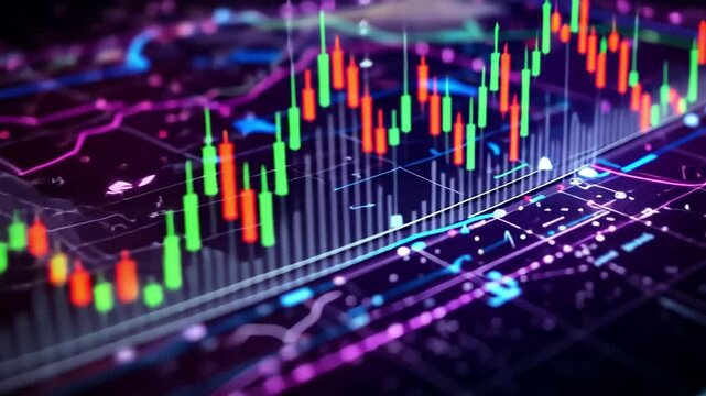 Beautiful stock ticker video
25031550