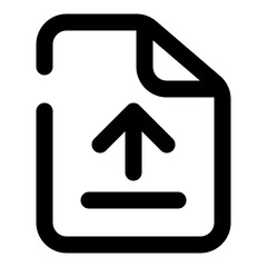 user interface thin icon