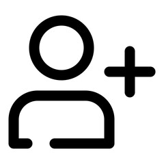 Obraz premium user interface thin icon