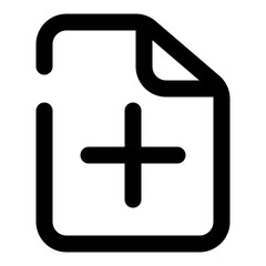 Fototapeta premium user interface thin icon