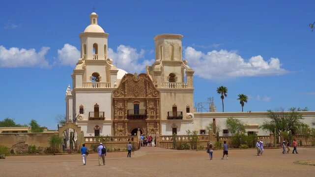 Old San Xavier Mission , Tucson, Arizona.USA	