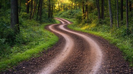 Fototapeta premium Learning Never Ends: Inspiring Business and Training Success on a Rural Road