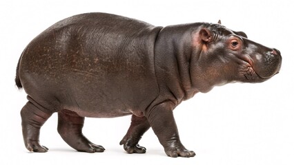 Fototapeta premium Pygmy Hippopotamus A Complete Guide to this Adorable Creature