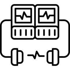 Defibrillator Icon Vector Element