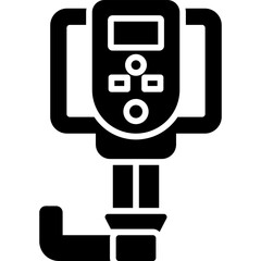 Hemoglobin Test Meter Icon Vector Element