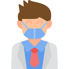 Mask Icon Vector Element