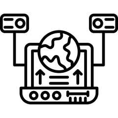 Internet Icon Vector Element