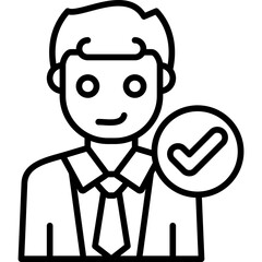 Man Icon Vector Element