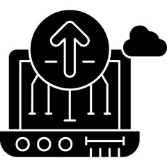 Upload Icon Vector Element