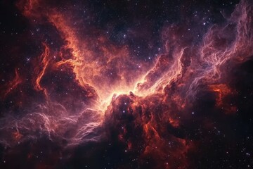 Cosmic nebula space astronomy universe.