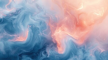 Fototapeta premium Abstract marble pattern in soft pastels, fluid and luxurious texture 