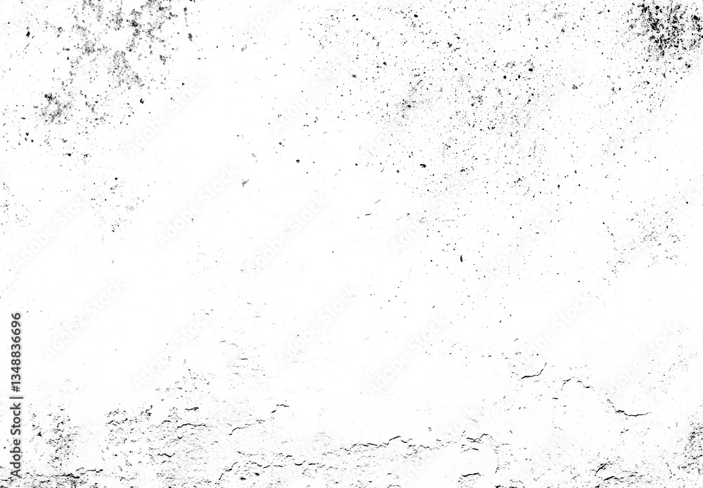 Aufkleber a textured white concrete background, showcasing eloquent imperfections that add depth and character