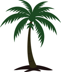 A detailed vector illustration of a tree with intricate branches and leaves.