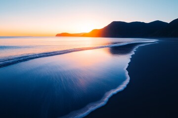 Obraz premium Sunset over the Sea