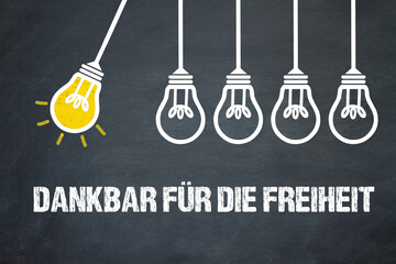 Dankbar für die Freiheit	
