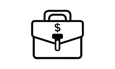 Briefcase Icon Vector Illustration