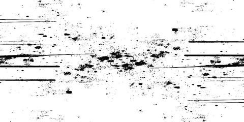 Texture grunge background spray effect. Background with little noisy black dots. Black dust isolated on transparent background.