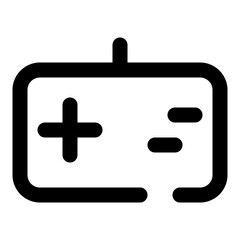 Fototapeta premium user interface dashed line icon