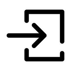 user interface dashed line icon