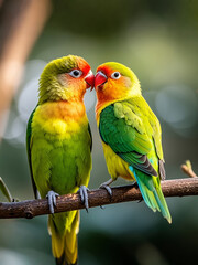 couple of parrots