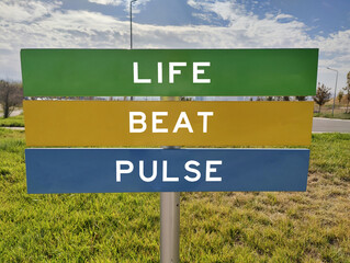 PULSE, BEAT, LIFE: Signs throbbing in nature’s core, a triad of vitality—where pulse stirs,...