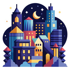 Obraz premium Cityscape Urban Building Skyline