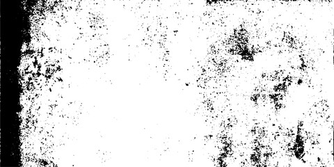 Texture grunge background spray effect. Background with little noisy black dots. Black dust isolated on transparent background.