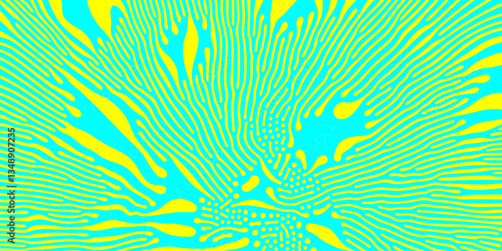 Poster abstract pattern background with organic halftone and colors splash. vector organic pattern of dots 