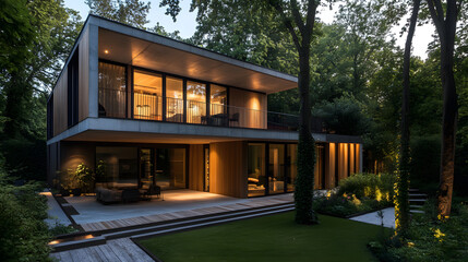 modern style house
