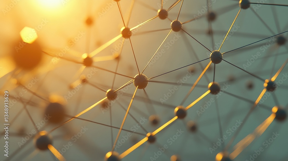 Poster a futuristic neural network analyzing patterns in human communication.