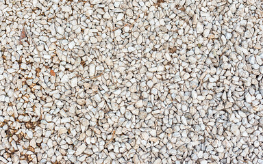 Background of small pebbles texture
