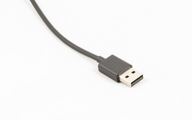 Black USB cable