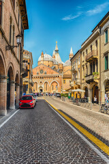 Facade of the Basilica of Saint Anthony in Padua, Italy