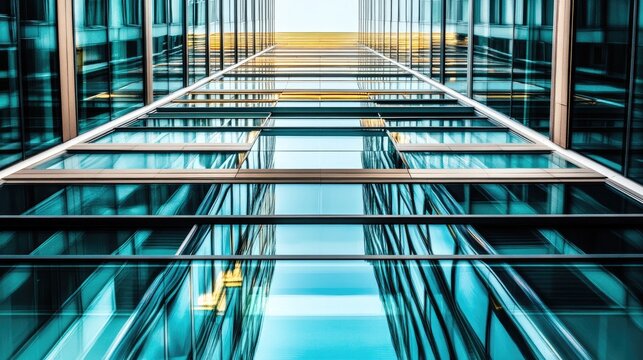 A glass insulating process adding energy-efficient layers to commercial building windows.