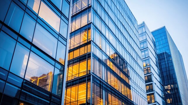 A glass insulating process adding energy-efficient layers to commercial building windows.