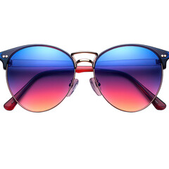 Trendy sunglasses icon with a modern gradient tint