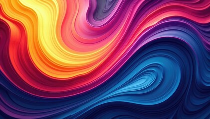 Obraz premium Abstract swirls of color creating a vibrant, dynamic race pattern , whirl, visual, modern