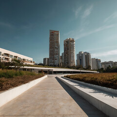 Modern architecture minimalist 