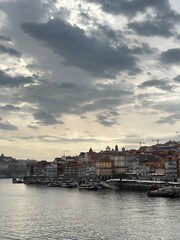 Fototapeta premium Sunset in Porto, Portugal
