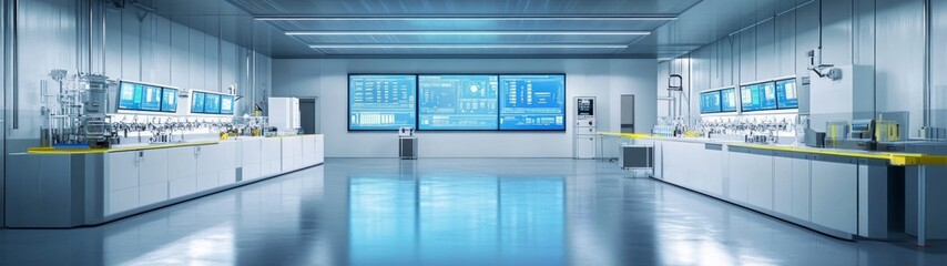 Advanced Smart Factory Concept with Holographic Displays and Technology