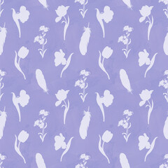 Lilac_Easter Pattern 5. “Lilac Spring” collection for creating floral and Easter designs