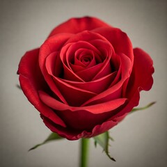 red rose on black background