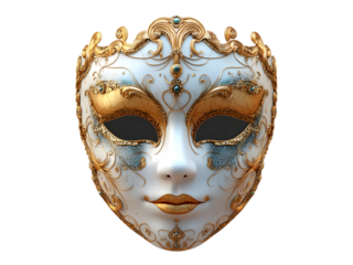 Ornate Venetian Carnival Mask