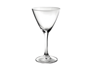 Wine glass for advertising isolated on a white background