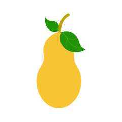 Cute Ivy Gourd Vector Illustration