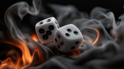 Burning Dice: A Gamble with Fate