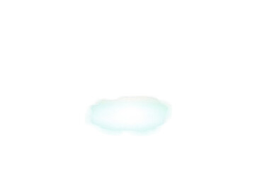 Abstract Pixelated White Cloud Isolated On Transparent Background Digital Illustration With Light And Blue Hues For Modern Design Concept