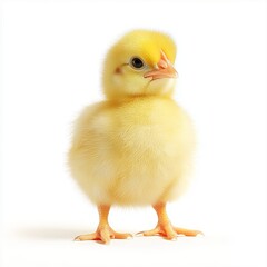 Obraz premium Generic Fluffy Yellow Perspective Feet Placed Ultra-realistic