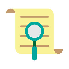 Proofreading Vector Flat Icon Design