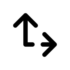 arrows dashed line icon